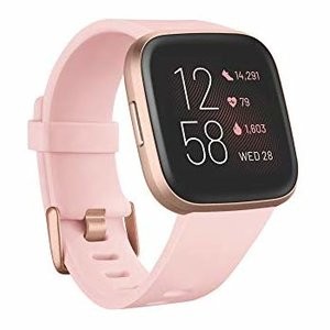 Fitbit Versa 2 最新款 运动手表 内建Alexa, 支持心率, 睡眠监控