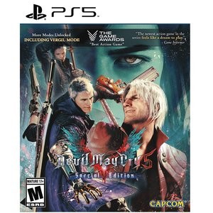 《鬼泣5 特别版》PS5 实体版 针对PS5进行优化与画面提升