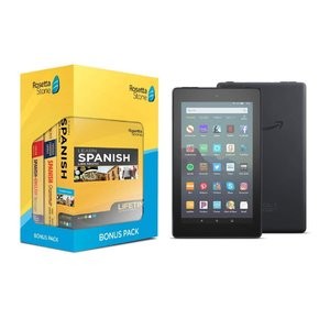 Amazon Fire 7 平板 + 西班牙语学习套装