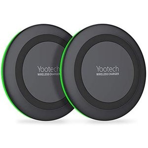 Yootech 10W 无线充电板 支持 iPhone/S10系列 2个装