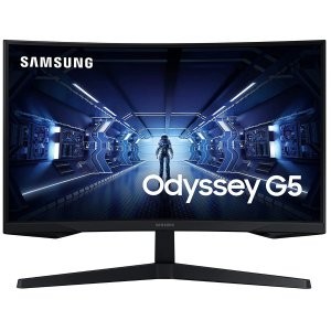 SAMSUNG Odyssey G5 27" 2K 144Hz 1ms 曲面显示器