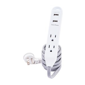 CyberPower 3接口 2USB 电涌保护插座