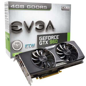 EVGA GTX 960 4G FTW ACX 2.0+