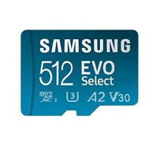 SAMSUNG 新版 EVO Select 512GB U3 A2 microSDXC 存储卡