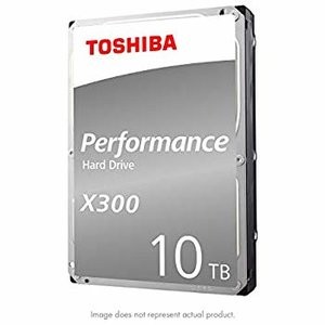 史低价：东芝 Performance X300 10TB 7200RPM 256MB 3.5" 机械硬盘