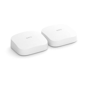 Amazon eero Pro 6 三频 WiFi6 智能路由 2件套 支持ZigBee