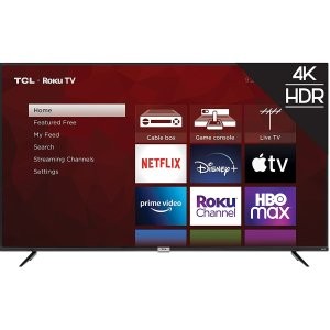 TCL S435 75" 4K Roku TV 智能电视
