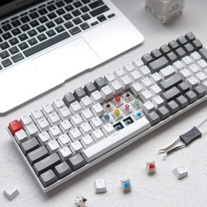 ROYAL KLUDGE RK100 三模机械键盘 支持热拔插