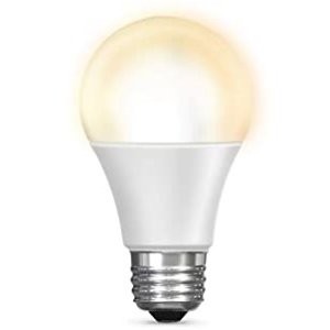 Feit Electric 60W A19 智能 LED 灯泡, 可使用Google Alexa语音