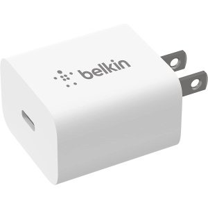 Belkin 配件优惠 20W USB-C 快充头 $10.75