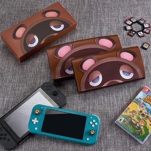 Funlab Nintendo Switch Lite 动森款皮质收纳包