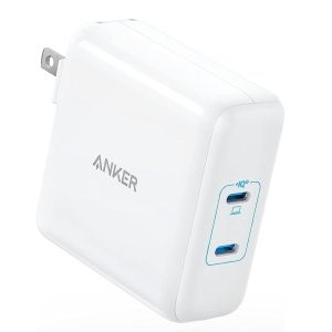 Anker 100W 2口 快充, 可充 Macbook Pro