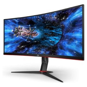 AOC CU34G2X 34" 3440x1440 144Hz 1500R 曲面显示器