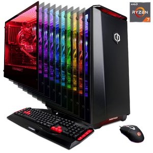 CYBERPOWERPC 台式机 (Ryzen 7 2700X, 16GB, RX590, 240GB+2TB)