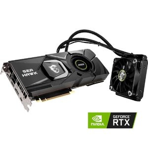 MSI GeForce RTX 2080 Ti RTX 2080 TI SEA HAWK X 11GB 显卡