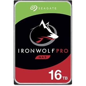 Seagate 16TB IronWolf Pro 7200 rpm NAS机械硬盘