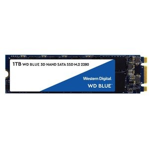 史低价：WD Blue 3D NAND 1TB SATA III 固态硬盘