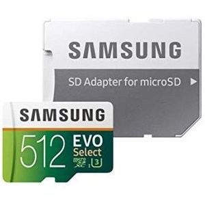 Samsung EVO U3 100MB/s microSD 闪存卡带适配器