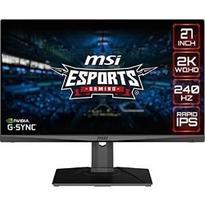 新品上市：MSI Optix MAG274QRX 2K 240Hz G-Sync 电竞显示器