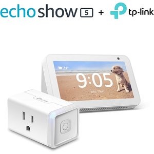 Echo Show 5 智能家庭助手 + TP-Link 智能插座 套装