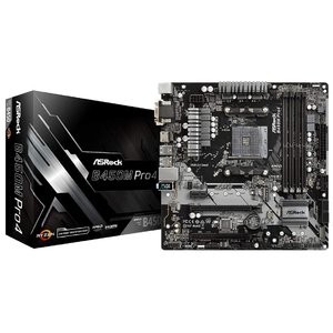 史低价：ASRock B450M PRO4 AM4主板