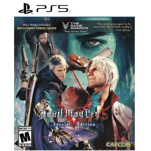 《鬼泣5 特别版》PS5 实体版 针对PS5进行优化与画面提升