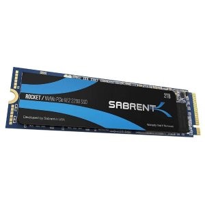 Sabrent Rocket 2TB NVMe PCIe 3.0 M.2 2280 固态硬盘