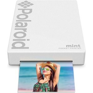 Polaroid Mint 袖珍口袋照片打印机 Zink 无墨打印技术 白色