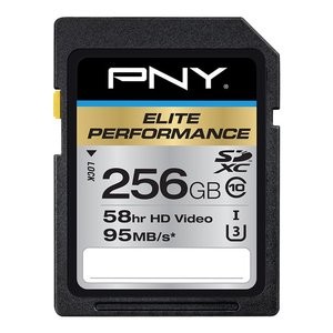 PNY Elite Performance 256GB C10 U3 SDXC 存储卡