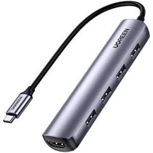 UGREEN USB-C 扩展坞 4×USB3.0 1×HDMI