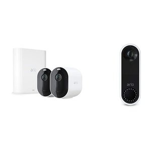 Arlo Pro 3 2个2K无线摄像头系统 + 智能可视门铃