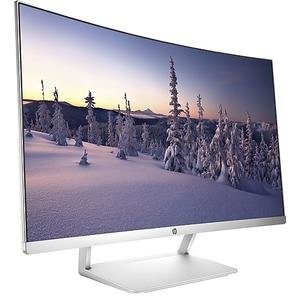 史低价：HP HP27SC1 27" 1080p LED曲面显示屏