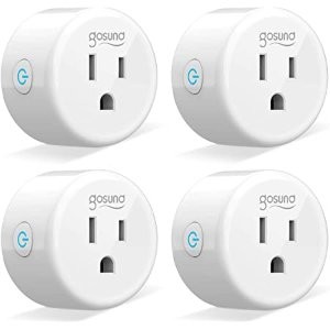 Gosund Wi-Fi 智能插座 4件装 支持Alexa和Google Home