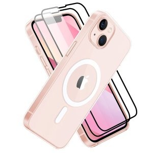 QUIKBEE iPhone 13 磁吸手机壳 + 钢化膜2片