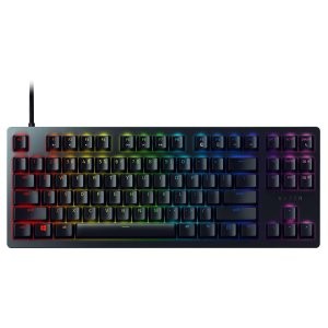 Razer Huntsman 猎魂光蛛 竞技版 87键 光轴机械键盘 线性轴