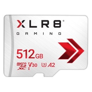 补货：PNY XLR8 512GB A2 U3 V30 microSDXC 存储卡 读100写90