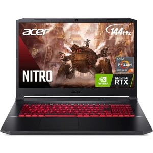 Acer Nitro 5 17" 144Hz 游戏本 (R5 5600H, 3060, 16GB, 512GB)