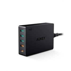 AUKEY 63W QC3.0 USB 5口 充电坞