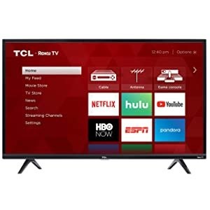 TCL 43" 4K LED Roku 智能电视 43S425