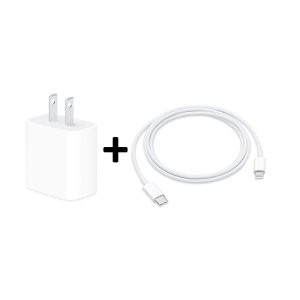 Apple 20W USB-C 充电头 + Lightning to USB-C 1米线