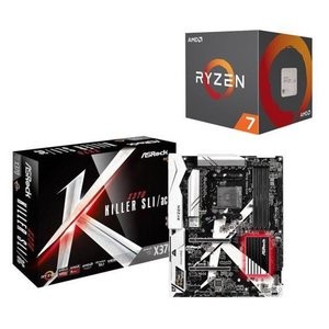 AMD RYZEN 7 2700X 8C16T + ASRock X370 Killer SLI/ac 主板