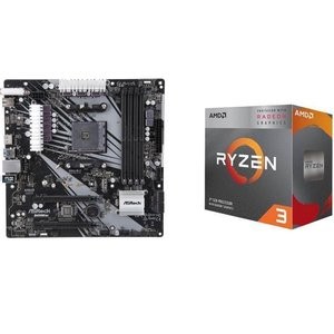 AMD RYZEN 3 3200G APU + ASRock B450M/AC 主板