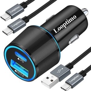 Looptimo 36W QC3.0 PD 车载充电器