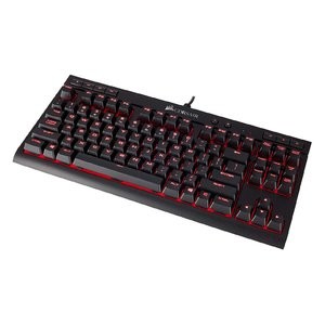 Corsair K63 Cherry MX红轴 红色背光 机械键盘