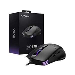 EVGA X12 游戏鼠标 8k回报率 PAW3389