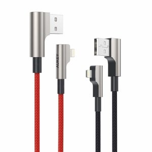 AUKEY Right Angle Lightning 九十度数据线