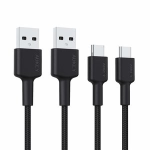 AUKEY USB Type C 数据线 6ft 2条装