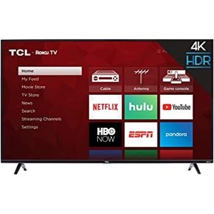 TCL 50" 4K Roku HDR 50S425 智能电视