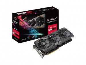 ASUS ROG Strix Radeon RX 580 O8G Gaming, ROG-STRIX-RX580-O8G-GAMING