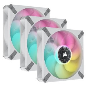 史低价：CORSAIR iCUE ML120 RGB ELITE 磁悬浮风扇套装 带Hub
